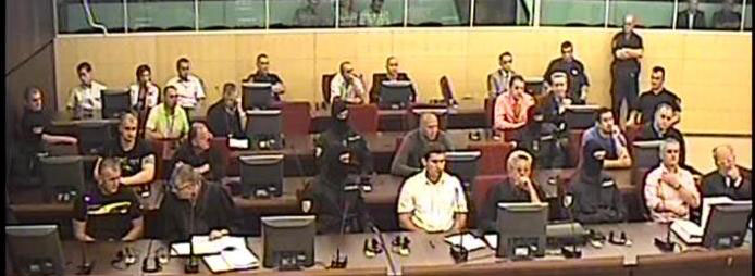 Sarajevo, 261011.Sudjenje zlocinackoj organizaciji zbog trgovine drogom i oruzjem.Foto: sud BiH / CROPIX