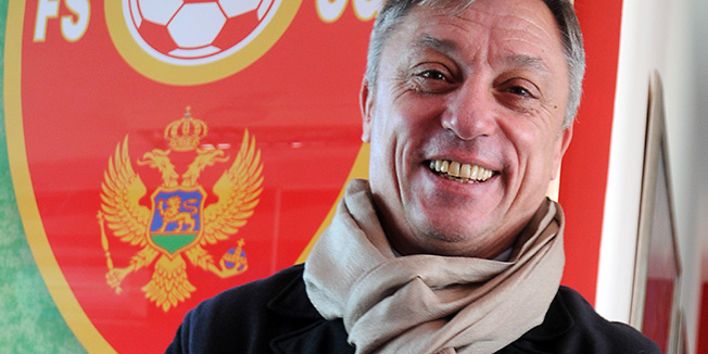 Crna Gora, 270210.Cico Kranjcar u kampu nogometne reprezentacije Crne gore.Na fotografiji: Cico Kranjcar.Foto: Savo Prelevic / Cropix