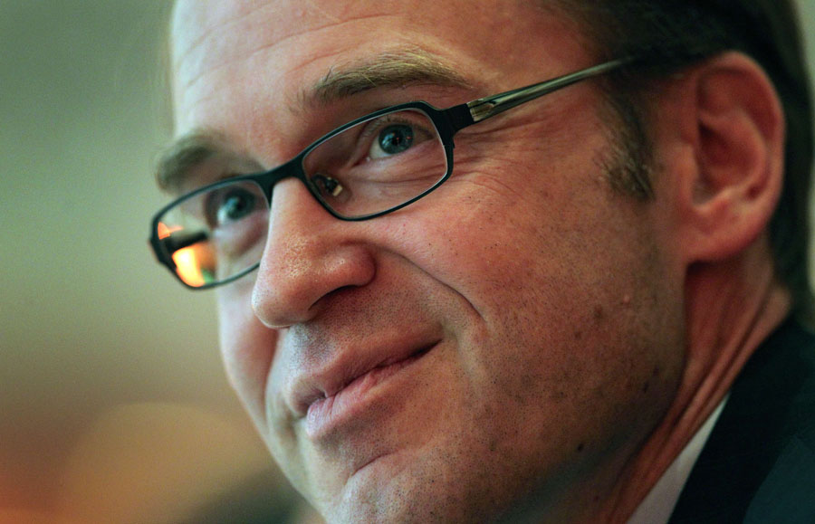 Jens Weidmann, President of the Deutsche Bundesbank, attends the European Banking Congress in Frankfurt am Main, western Germany, on November 18, 2011. Mario Draghi, new President of the European Central Bank (ECB), fought off heavy political pressure for the ECB to do more in the current debt crisis, saying its overriding task was to safeguard price stability.      AFP PHOTO / DANIEL ROLAND