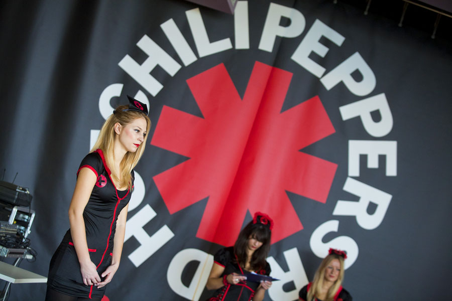 Zagreb, 281111.U restoranu Peppers u Arena Centru odrzana je konferencija za novinare na kojoj je najavljen koncert grupe Red Hot Chili Peppers 29.08.2012. na zagrebackom Hipodromu.Foto: Neja Markicevic / CROPIX