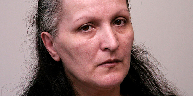 Karlovac, 060711.Drazena Grdjan na Zupanijskom sudu u Karlovcu nepravomocno je osudjenja na 20 godina zatvora zbog ubojstva susjede Stake Hinic u Rudanovcu na Plitvicama u sijecnju prosle godine iz koristoljublja.Na fotografiji: Drazena Grdjan.Foto: Mario Pusic / Cropix