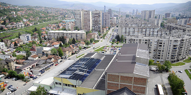 Sarajevo,060509.Jedan dio tvornice prehrambenih artikala 