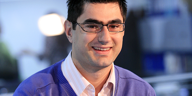 Zagreb, 271107.Urednik u inrormativnom programu hrt-a Sinisa Kovacic.Foto: Sasa Midzor Sucic / CROPIX-stu-