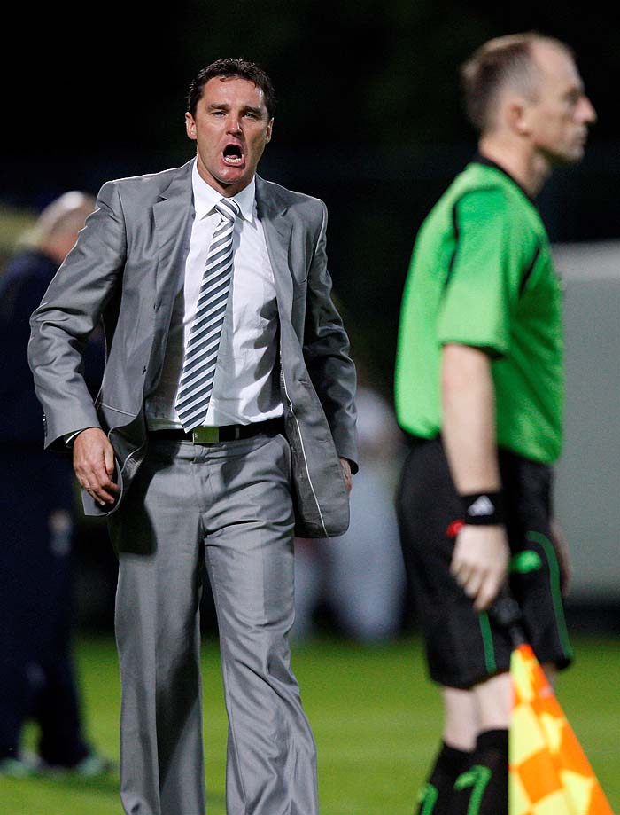 Varazdin, 070810.Stadion NK Varazdin.Prva HNL, 3.kolo.NK Varazdin - NK Dinamo Na fotografiji: Samir Toplak trener Varazdina.Foto: Ronald Gorsic / CROPIX