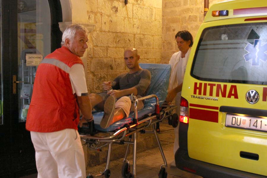 Dubrovnik, 200811.Sinoc na glavnoj probi uoci sutrasnje permijere predstave 