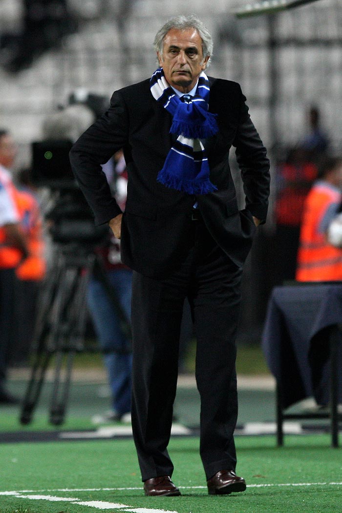 Solun, Grcka, 300910.Stadion Tuomba.Nogometna utakmica 2. kola Europske ligeP.A.O.K. - Dinamo.Na slici: Vahid Halilhodzic.Foto: Ronald Gorsic / CROPIX