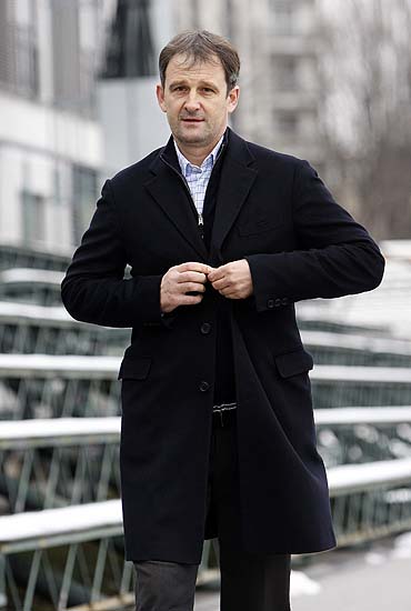 Zagreb, 110110.Igraliste NK Zagreba u Veslackoj.Prva prozivka NK Zagreba prije pocetka drugog dijela prve HNL.Na fotografiji: Drazen Medic ,predsjednik NK Zagreba.Foto: Ronald Gorsic / CROPIX