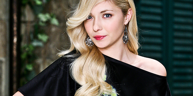 Zagreb, 231211.Avenija Dubrovnik, Velesajam.Glumice sapunice Larin izbor, Jagoda Kumric.Foto: Biljana Gaurina / Cropix