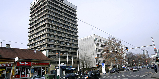 Zagreb, 020212.Savska ulicaZgrada Industrogradnje u Savskoj ulici 66.Foto: Ranko Suvar / CROPIX