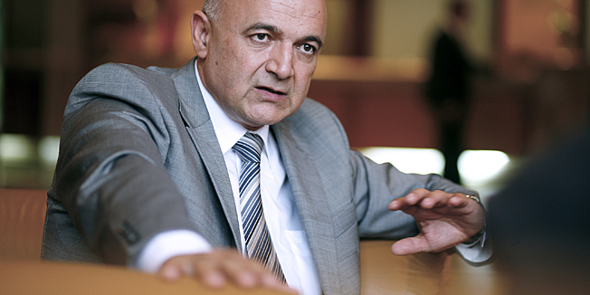 Zagreb, 220911.Hotel Westin.Intervju s Ljubom Jurcicem bivsim ministrom u vladi Ivice Racana.Foto: Goran Mehkek / Cropix *** Local Caption *** 