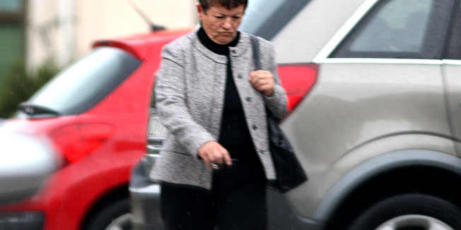 Zadar, 160512.Stoja Mucgaji, nova procelnica zadarske Porezne uprave.Foto: Andrija Lucic / CROPIX