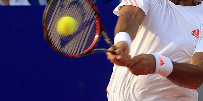 Umag, 140712. 23. ATP Vegeta Croatia Open Umag Turnir traje od 5. do  15.7.2012.  Mec izmedju Fernanda Verdasca (ESP) i Marcela Granollersa (EsP) . Na fotografiji: Verdasco.Foto: Goran Sebelic / CROPIX