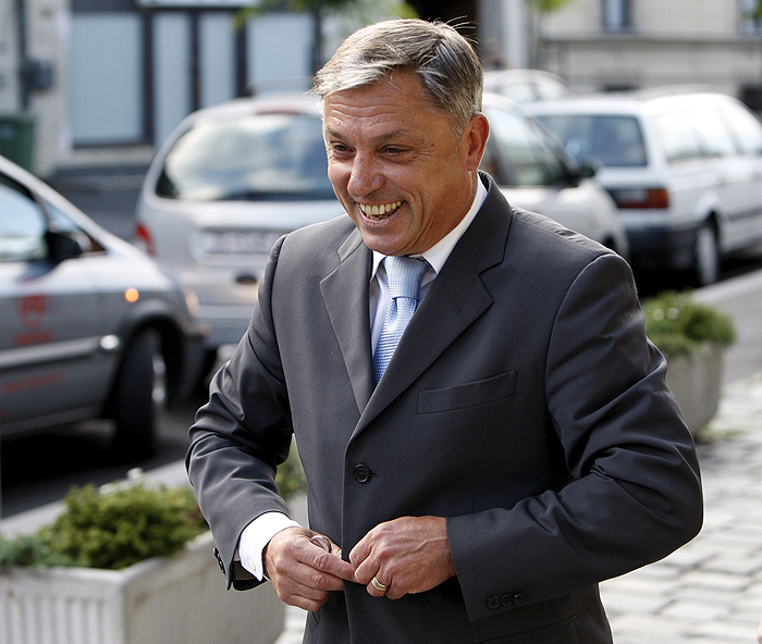 Zagreb, 180708.Crkva Sv. Ivana, Nova Ves.Vjencanje nogometasa Nike Kranjcara i Simone Fistric. Na slici Zlatko Kranjcar.Foto: Dragan Matic / CROPIX