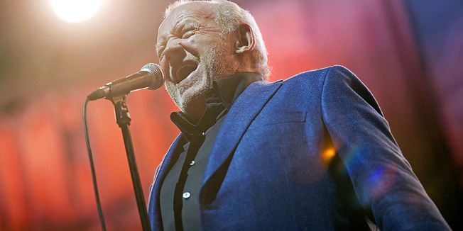 Zagreb, 010611.Engleski pjevac Joe Cocker odrzao je veceras koncert u Areni Zagreb.Foto: Neja Markicevic / CROPIX