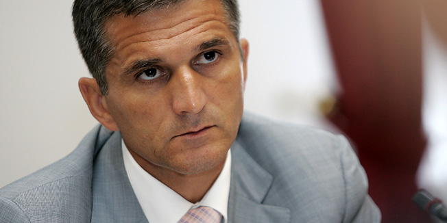 Zagreb, 250810.U Saboru o rebalansu drzavnog proracuna raspravljao je Odbor za financije pod predsjedanjem Gorana Marica.Na slici: Goran Maric.Foto: Bernard Covic / Cropix