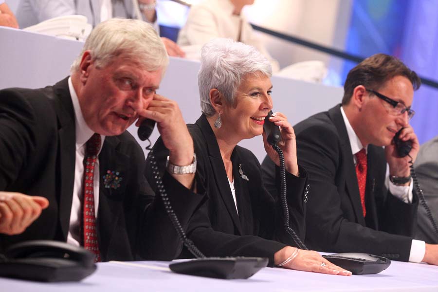 Zagreb, 180611.Zgrada HRT - a, Prisavlje.Veceras je na HRT-u odrzana zavrsna emisija humanitarnog projekta 