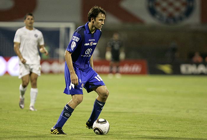 Zagreb,170710Nogometna utakmica 1.HNL,Superkup Dinamo Zagreb protiv Hajduk-a Split koja je odigrana u Maksimiru. Milan Badelj dinamo.Foto: Ranko Suvar / CROPIX