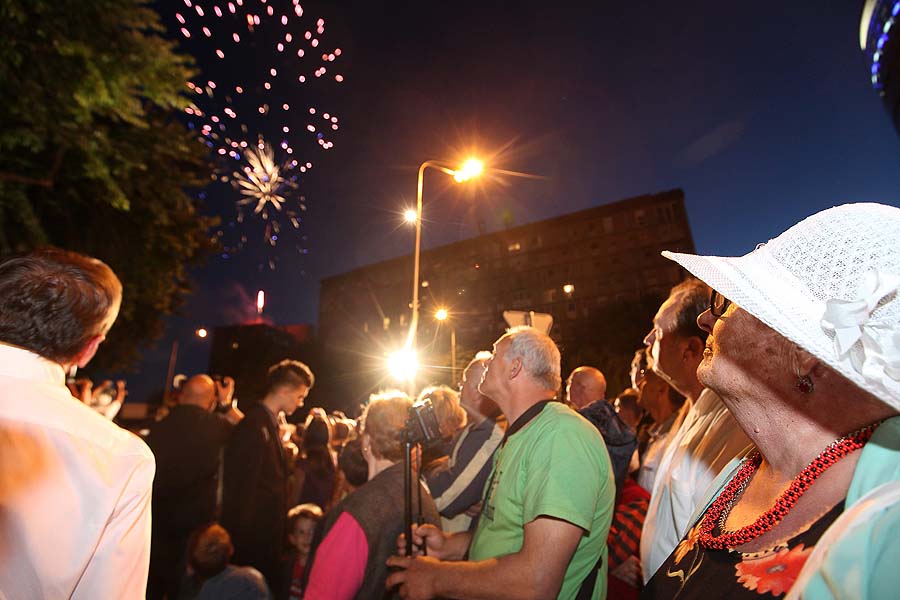 Osijek, 270611.Na krizanju Vukovarske i Trpimirove ceste u Osijeku svecano je otkrivena 