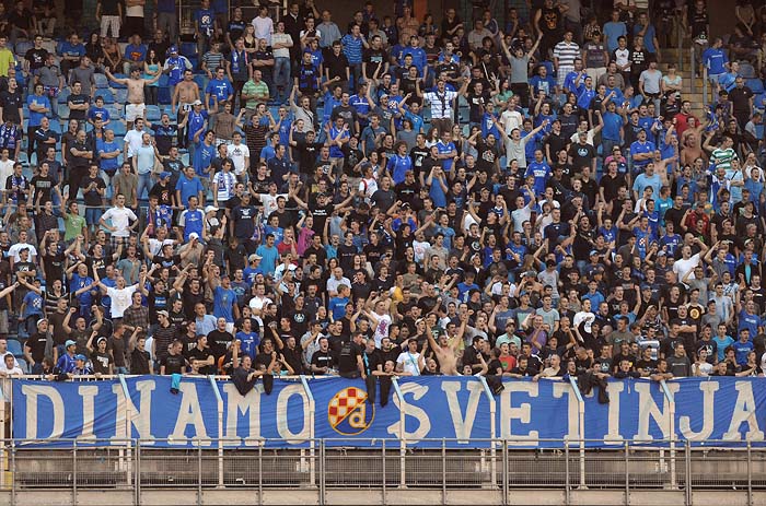 Zagreb, 040810.Stadion Maksimir.Liga Prvaka, 3. pretkolo, uzvratna utakmica.Susret NK Dinamo - Sheriff (Moldavija).Na slici:  BBB.Foto: Damir Krajac / CROPIX