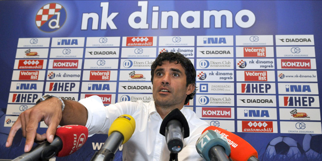 Zagreb, 110810.NK Dinamo, Maksimir. Konferencija za medije sportskog direktora Dinama Zorana Mamica.Foto: Bruno Konjevic / CROPIX