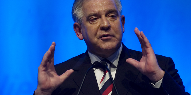 Zagreb, 260408.XII. opci sabor HDZ-a. Predsjednik stranke Ivo Sanader drzi govor.Foto: Marko Miscevic / CROPIX