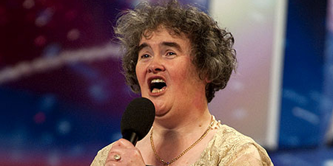 EDITORIAL USE ONLY / NO MERCHANDISINGMandatory Credit: Photo by Ken McKay / Rex Features ( 901672ap )Susan Boyle,'Britain's Got Talent'  TV -  April  - 2009