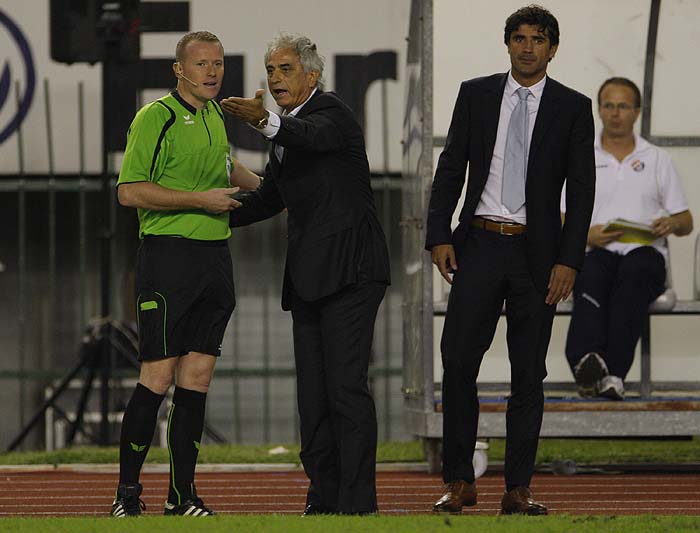 Split, 110910. Stadion, Poljud.Nogometna utakmica, 7. kolo prve HNL, Hajduk - Dinamo.Na slici: Vahid Halihozdic.Foto: Vojko Basic / CROPIX