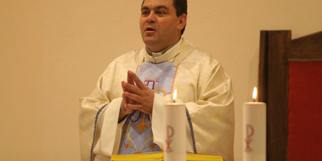 zadar 010207don emil bilaver, zupnik bezgrijesnog zaceca bdm na zadarskoj puntamicifoto jure miskovic-magazin-