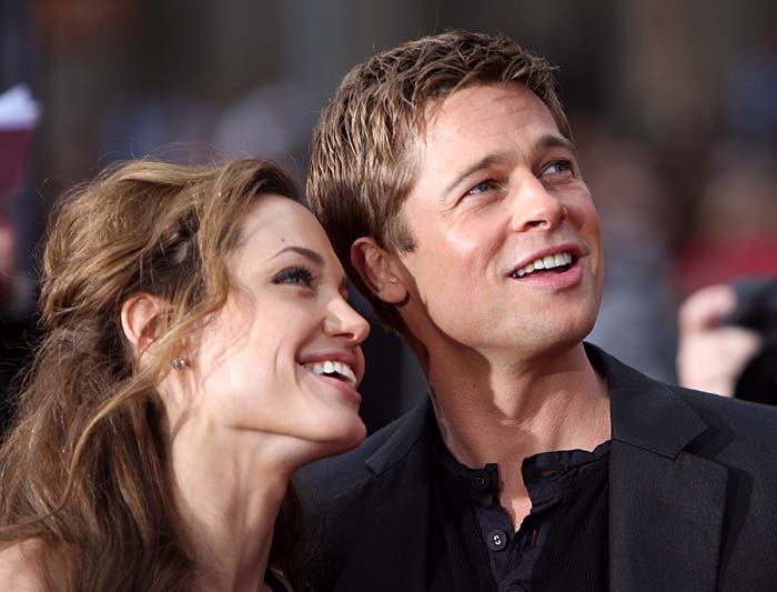 *** THE DECADE IN PICTURES ***Brad Pitt and Angelina Jolie arrive for the US premiere of Ocean's Thirteen, 05 June 2007 at the Grauman's Chinese Theater in Hollywood.