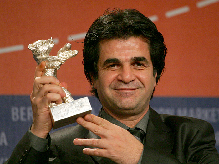 (FILES) -- File picture dated Feberuary 18, 2006 shows Iranian director Jafar Panahi posing with his 