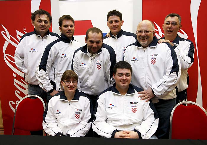 Zagreb, 020310.Zagrebacka avenija. Hotel Antunovic.Konferencija za medije povodom odlaska paraolimpijaca na ZOI u Vancouver.Foto: Ronald Gorsic / CROPIX