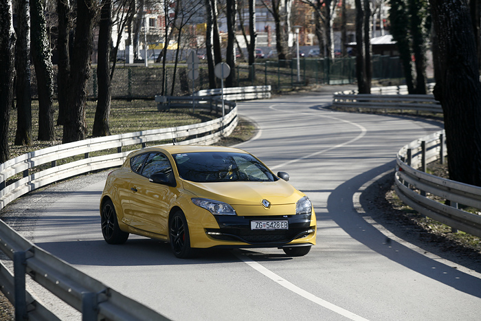 Zagreb,250210Renault Megane RS.Foto: Ranko Suvar / CROPIX