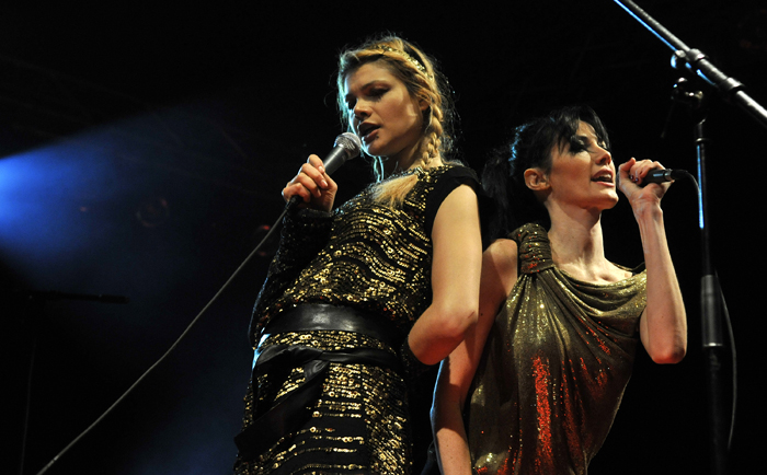 Zagreb, 140510.Nouvelle Vague, koncert na Tuskancu.Foto: Bruno Konjevic / CROPIX