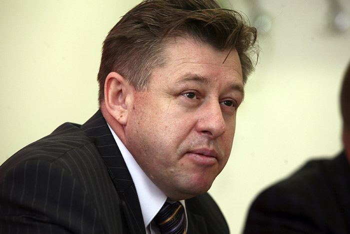 Zagreb 070510.Praska,SDP.Zamjenik gradonacelnika Zagreba Ivo Jelusic kandidirao se za predsjednika zagrebackog SDP-a  te danas predstavio svoj tim za unutarstranacke izbore.Foto: Damjan Tadic / CROPIX