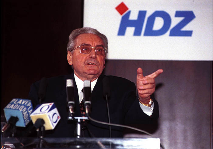 zagreb, 071298franjo tudjman, sredisnji odbor hdz-afoto s. sunara