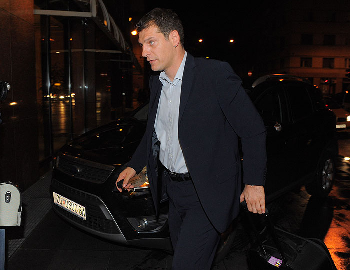 Zagreb, 091109.Hotel Sheraton, okupljanje Hrvatske nogometne reprezentacije.Na slici: izbornik Slaven Bilic.Foto: Damir Krajac / CROPIX