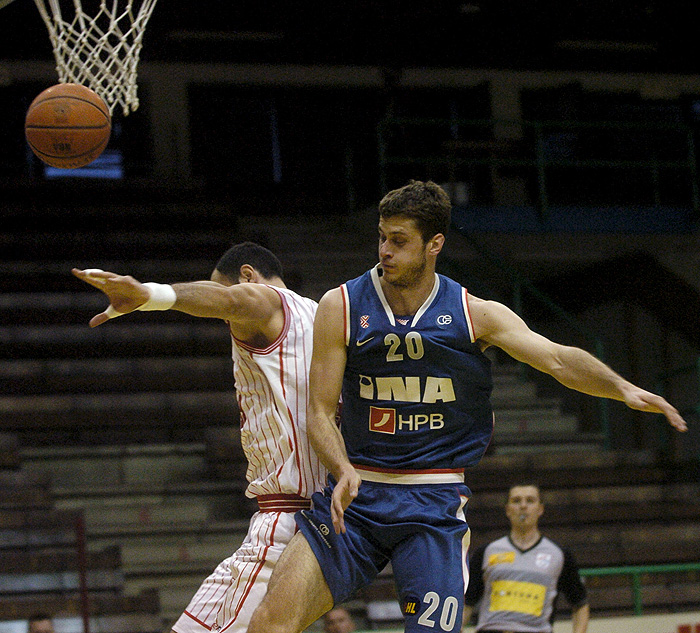 Zagreb, 100508.Kosarkaska utakmica u sutinskim vrelima ,a susreli su se Cedevita i Cibona.Marin Rozic.Foto: Vedran Djulic / CROPIX