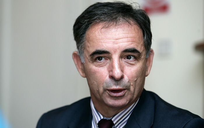 Zagreb, 131009.Milorad Pupovac, kazaliste Gavella.Foto: Igor Sambolec / CROPIX