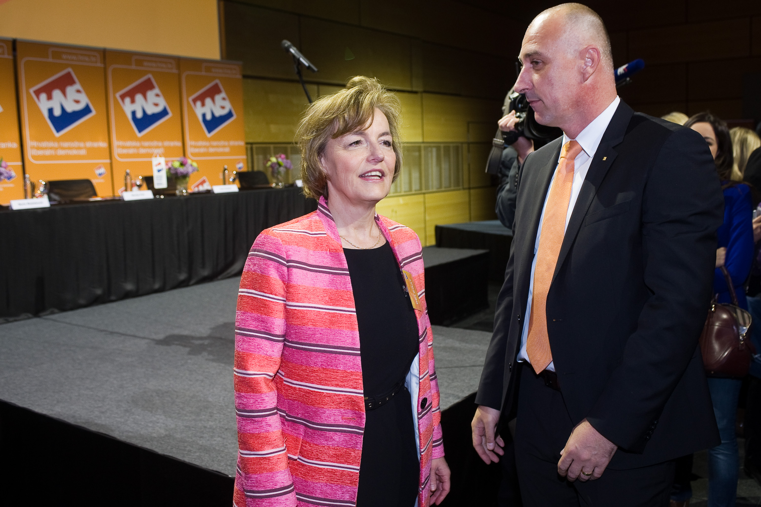 Vesna Pusić i Ivan Vrdoljak