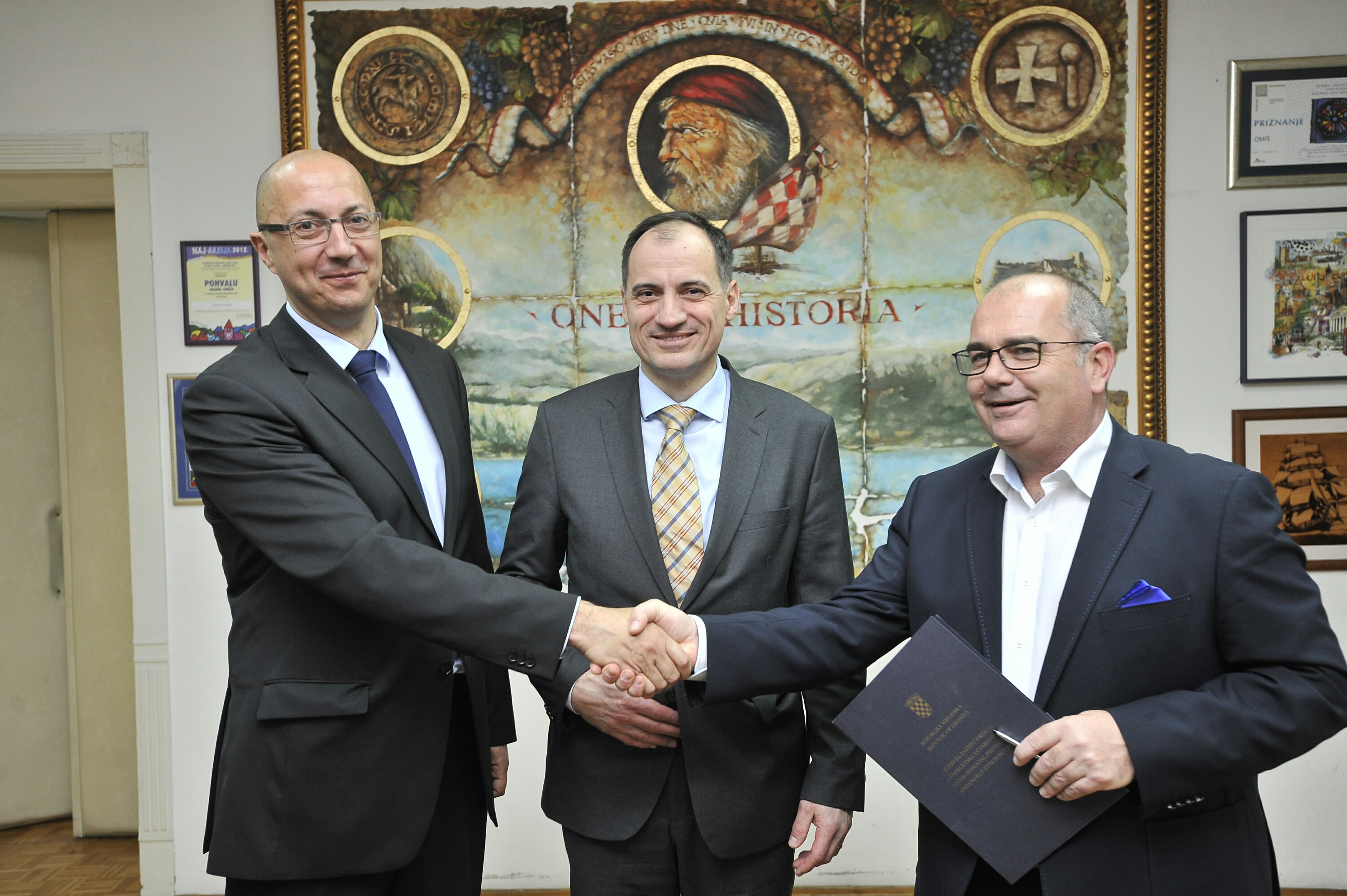 Ivan Kovačić, Slaven Dobrović i Sven Muller