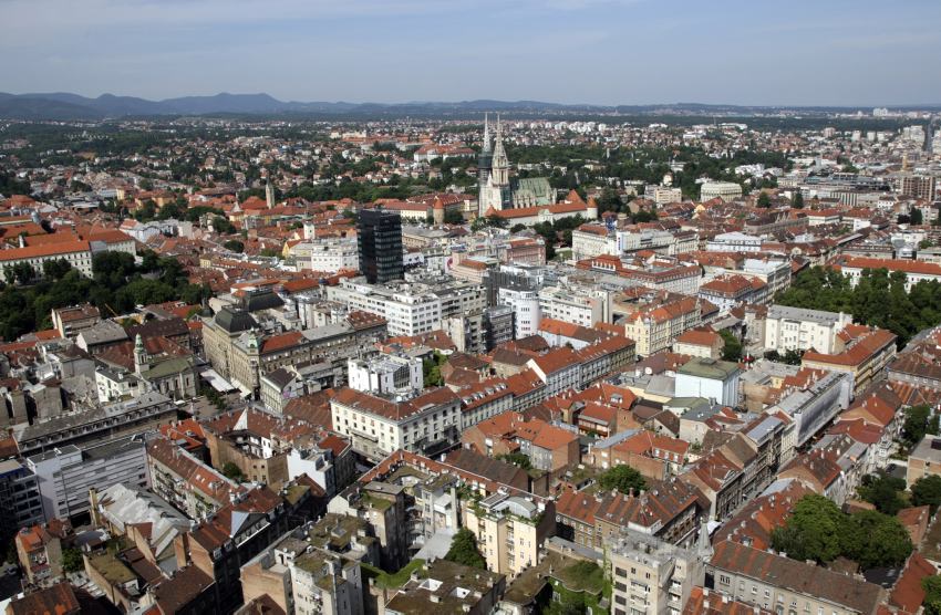 Zagreb iz zraka