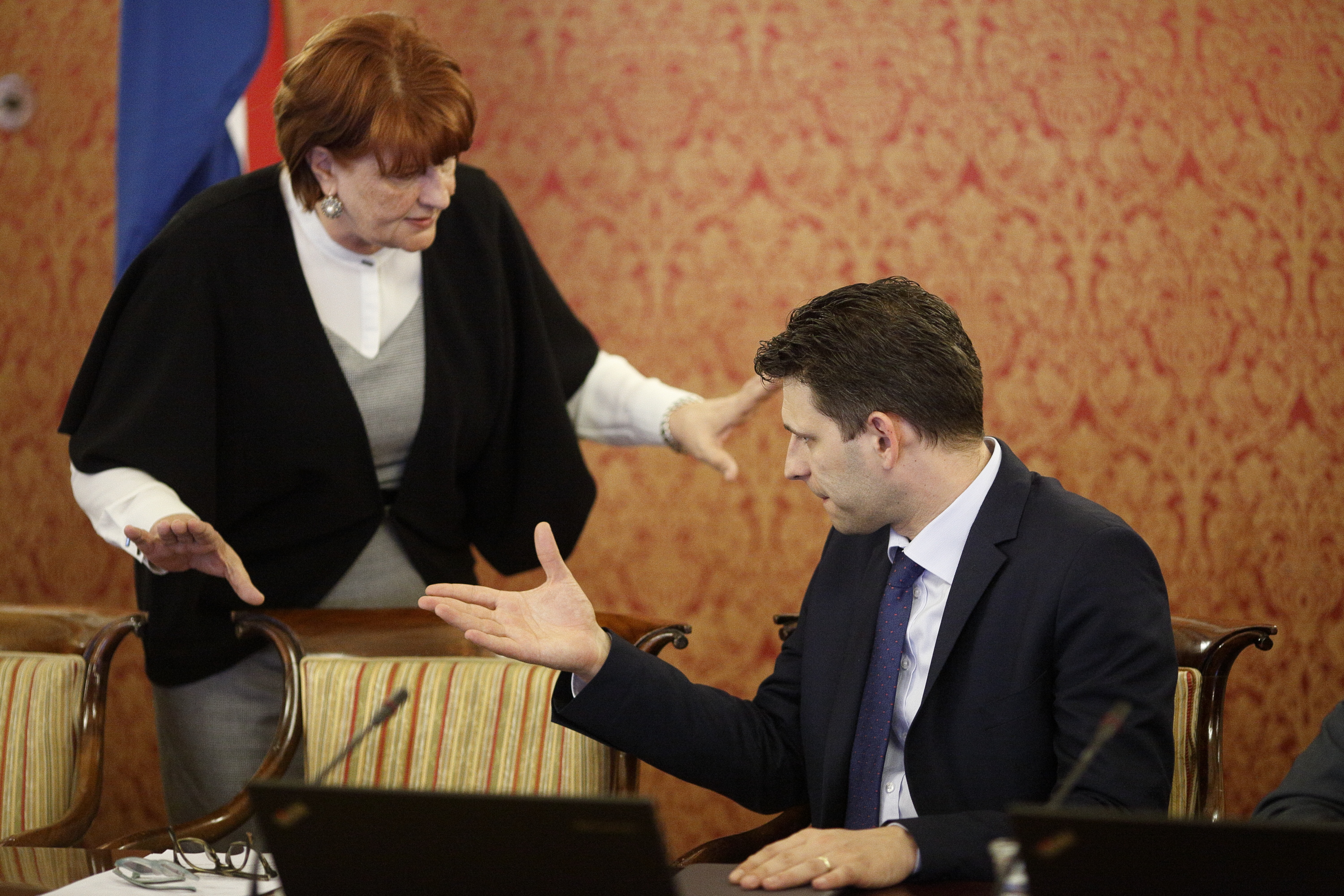 Na fotografiji: Nada Šikic, Božo Petrov

