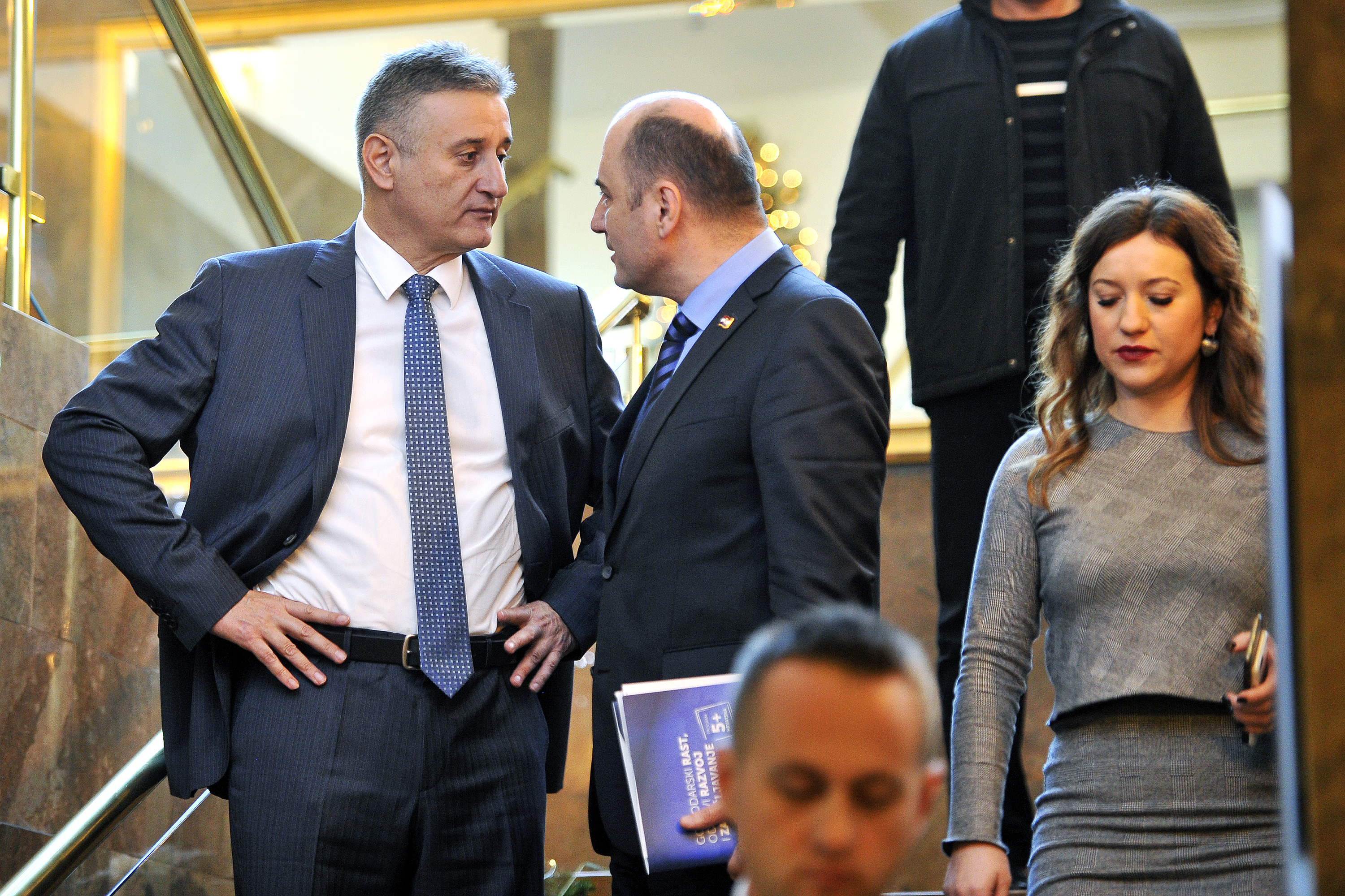 Na fotografiji: Tomislav Karamarko i Milijan Brkić