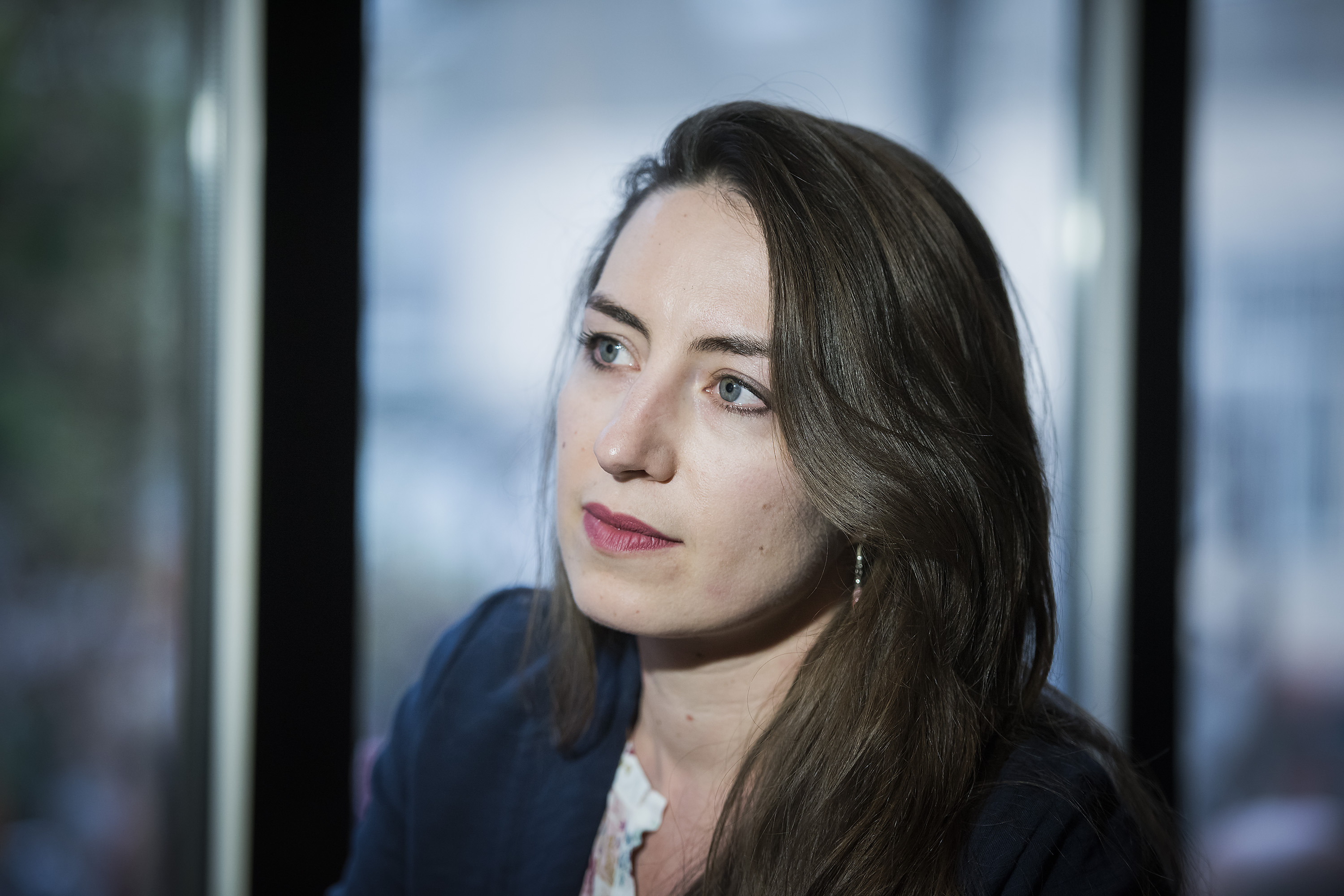 Makedonska književnica Rumena Bužarovska na predstavljanju svoje nove knjige Moj muž