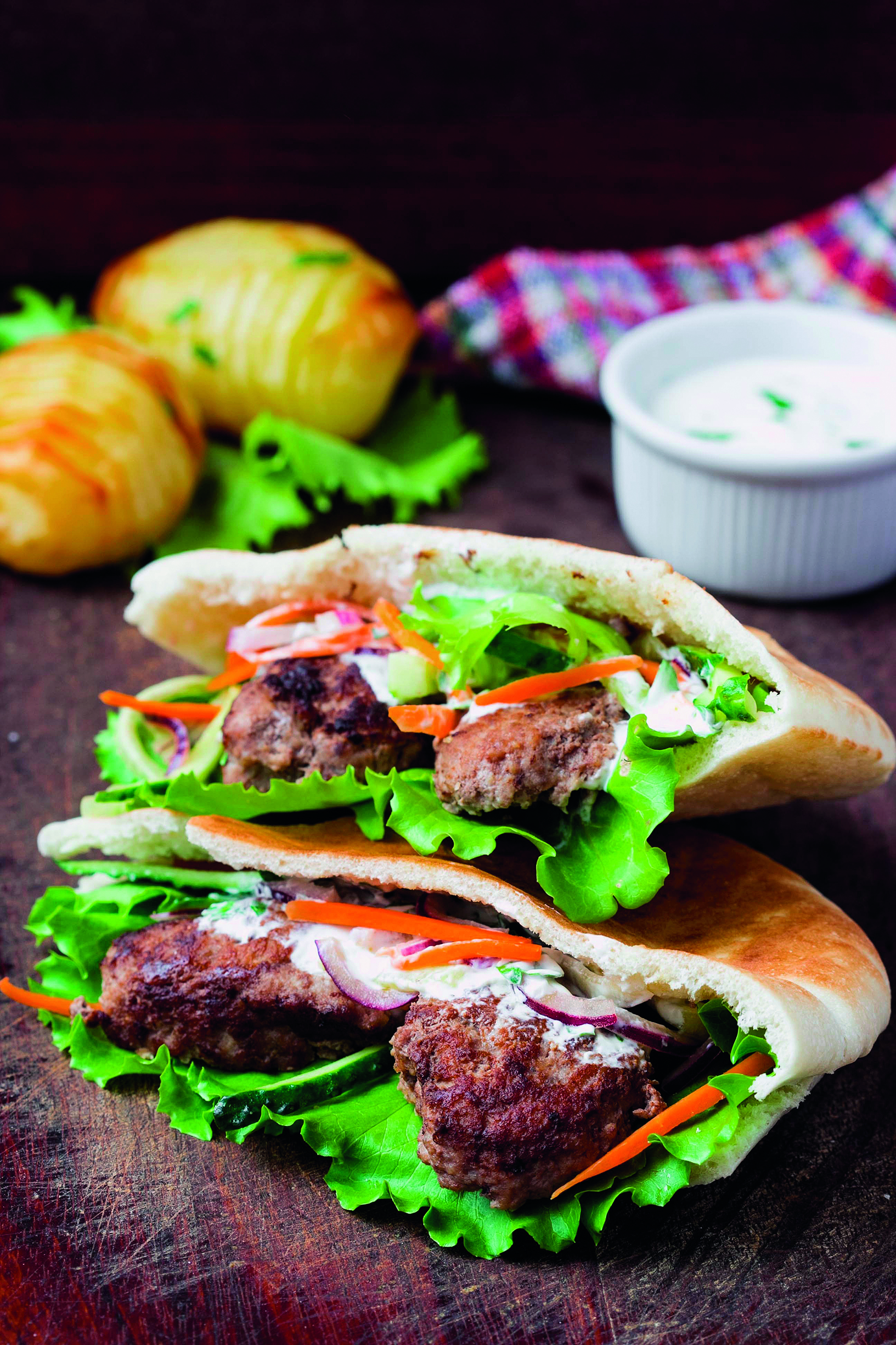 Lepinje s mini burgerima