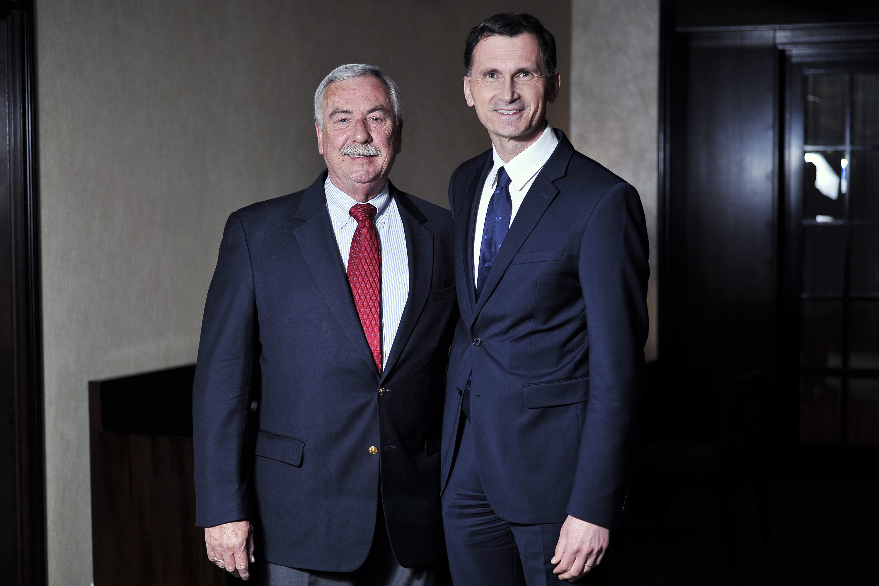 John Gerns, predsjednik Američke akademije za forenzičke znanosti u društvu Dragana Primorca