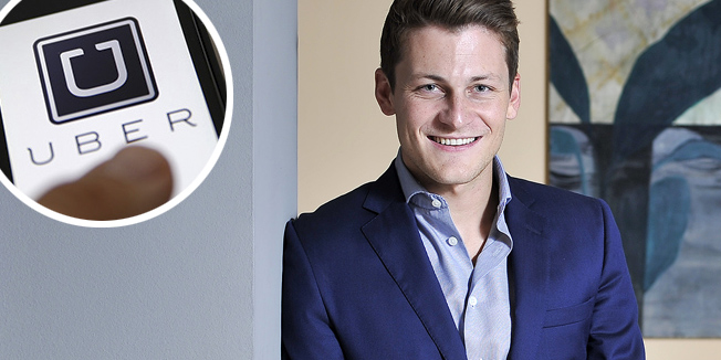 Zagreb, 211015. Loic Amado, jedan od direktora tehnoloske tvrtke za transport Uber, fotografiran u prostorima marketinske agencije 404.Foto: Boris Kovacev / CROPIX