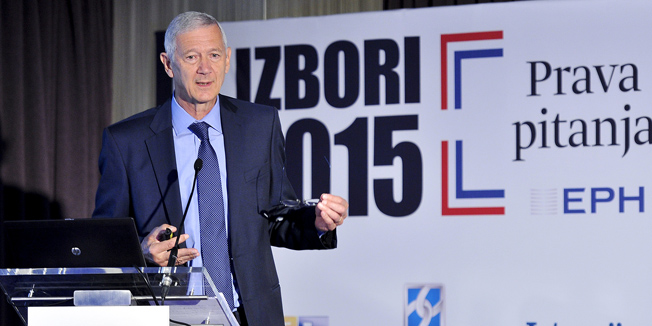 Zagreb, 021115.U organizaciji EPH-a, HUP-a i RTL-a u hotelu Double Tree by Hilton odrzana je konferencija pod nazivom 'Financijska sigurnost'.Na fotografiji: predsjednik nadzornog odbora EPH Franjo Lukovic.Foto: Boris Kovacev / CROPIX