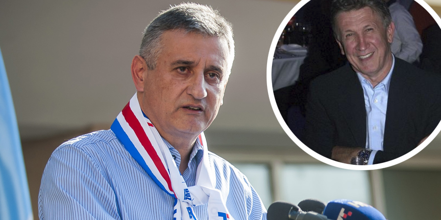 Sibenik, 301015.Predstavljanje kandidata Domoljubne koalicije za 9 .izbornu jedinicu u Sibeniku, ciji je nositelj predsjednik HDZ-a Tomislav Karamarko.Foto: Niksa Stipanicev / CROPIX