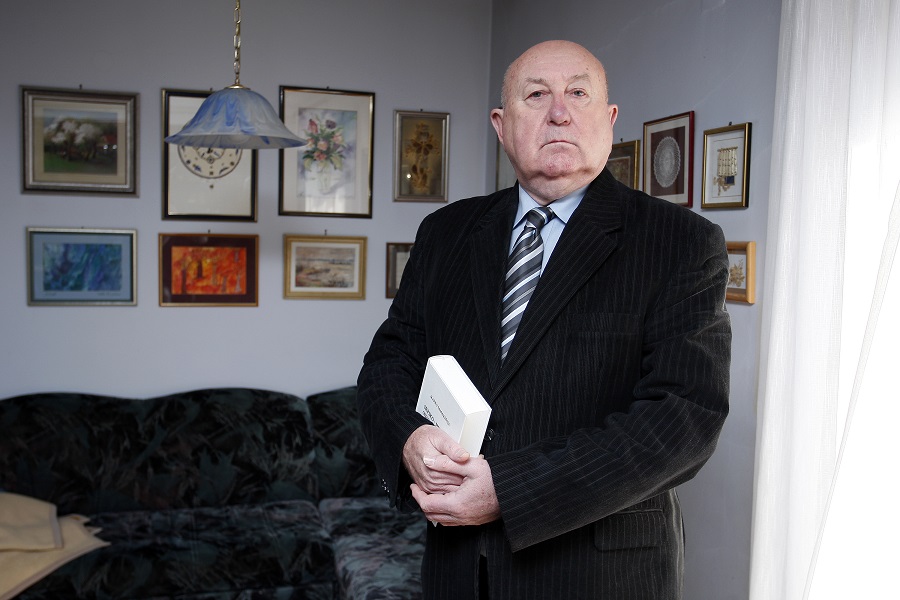 Zapresic, 061115.Josipa Racica 31.Profesor Marko Samardzija.Foto: Davor Pongracic / CROPIX